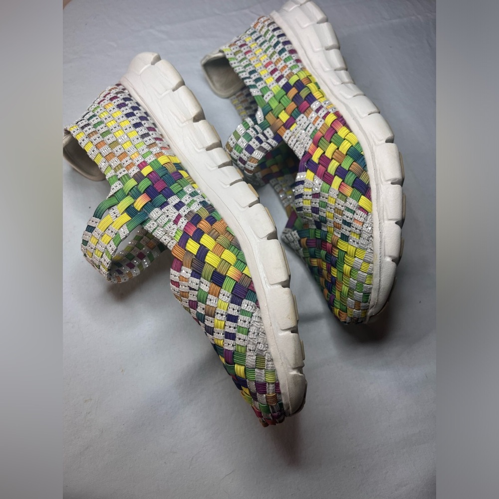 Skechers Multicolored Woven Stretch Shoes